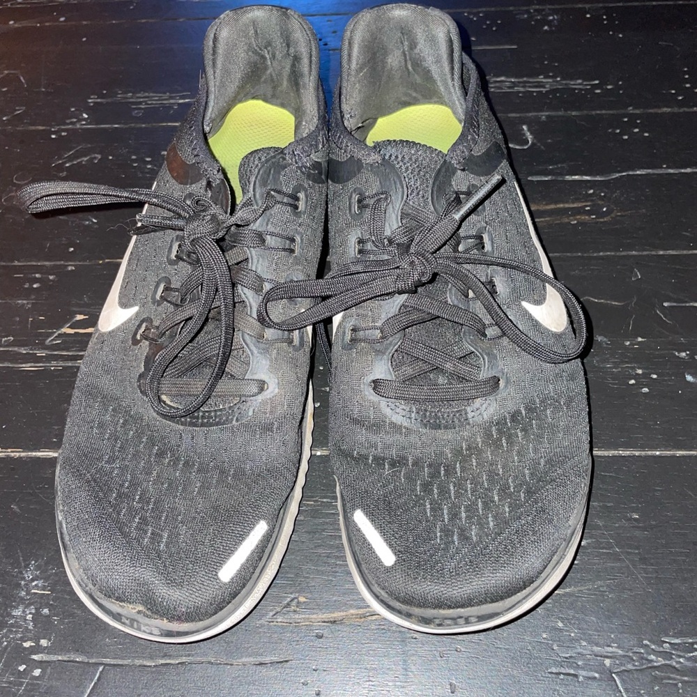 Nike Black and White Running Shoes